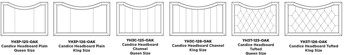 Candice Headboard Options