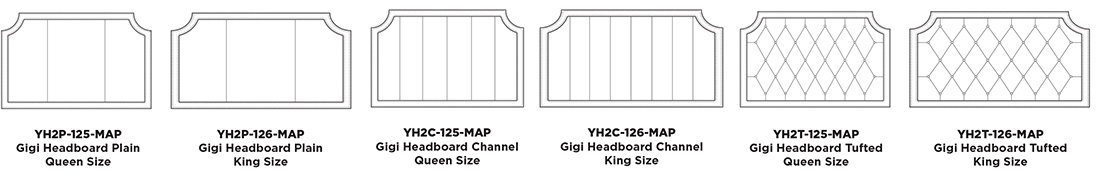 Gigi Headboard Options