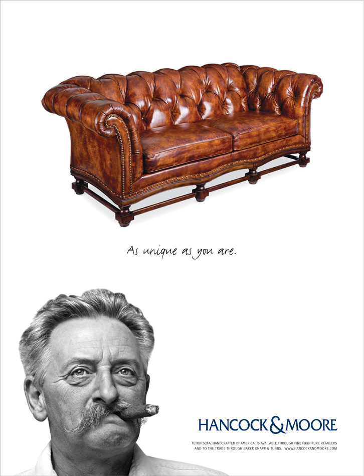 Teton Sofa Ad