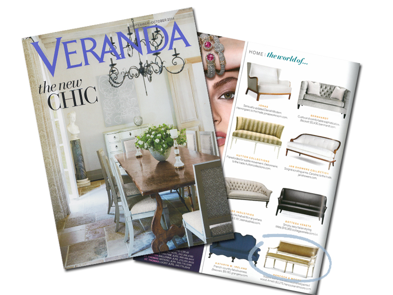  Veranda Sep./Oct. 2014 - Arnett Settee 