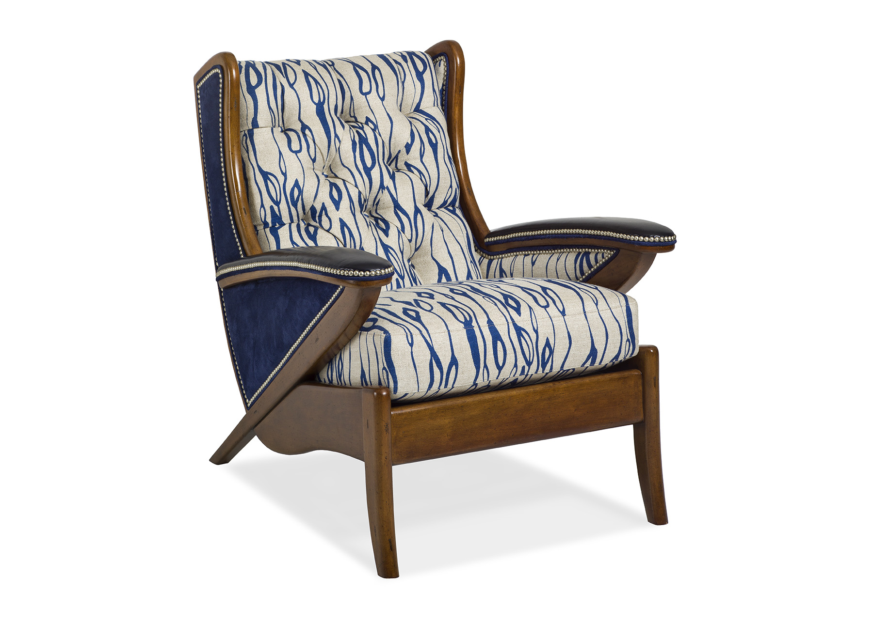 BOOMERANG TUFTED CHAIR