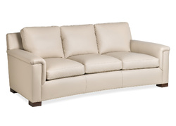 CHARLIE SOFA W/WIDE BLOCK FOOT