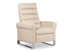 MILO CURVED STEEL POWER RECLINER W/BATTERY