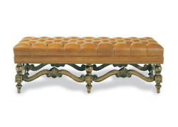 BRENTWOOD TUFTED BENCH